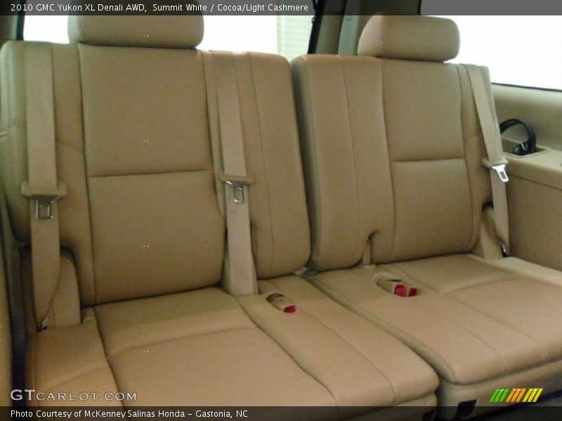 Summit White / Cocoa/Light Cashmere 2010 GMC Yukon XL Denali AWD