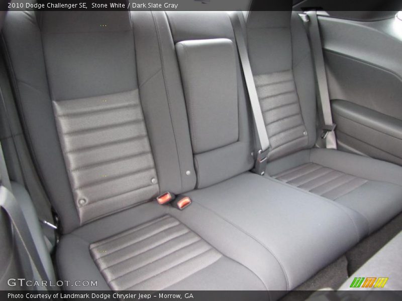 Stone White / Dark Slate Gray 2010 Dodge Challenger SE