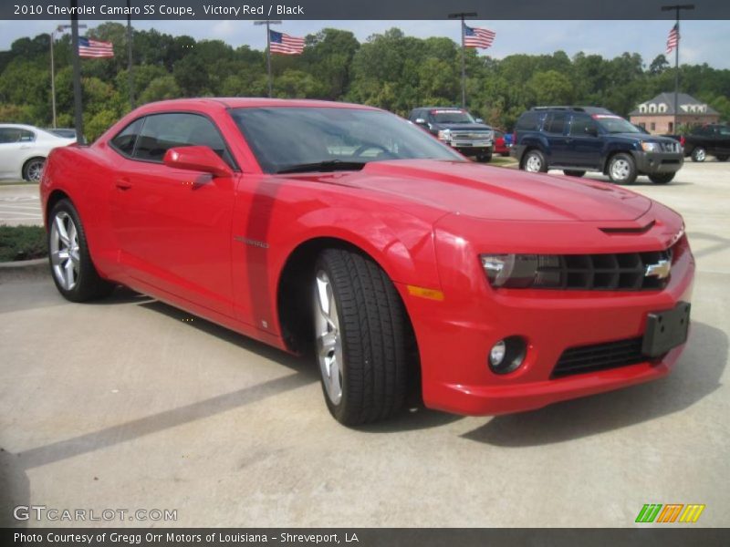 Victory Red / Black 2010 Chevrolet Camaro SS Coupe