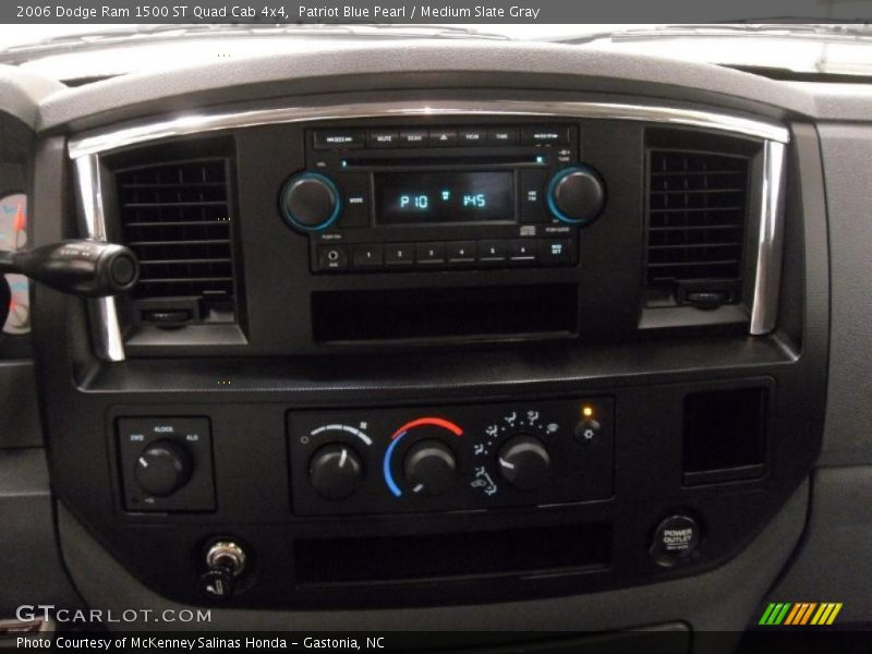 Patriot Blue Pearl / Medium Slate Gray 2006 Dodge Ram 1500 ST Quad Cab 4x4