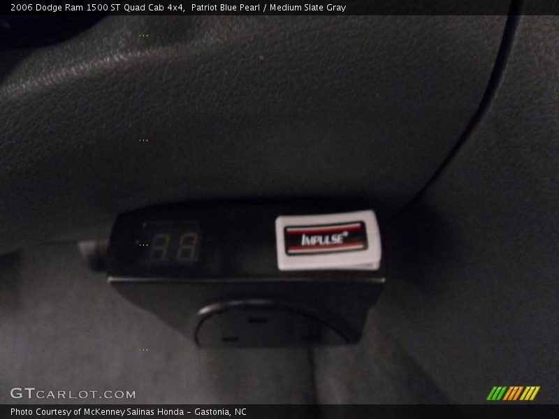 Patriot Blue Pearl / Medium Slate Gray 2006 Dodge Ram 1500 ST Quad Cab 4x4