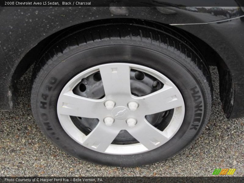 Black / Charcoal 2008 Chevrolet Aveo LS Sedan