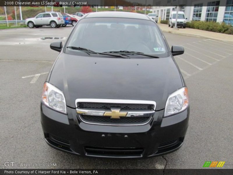 Black / Charcoal 2008 Chevrolet Aveo LS Sedan