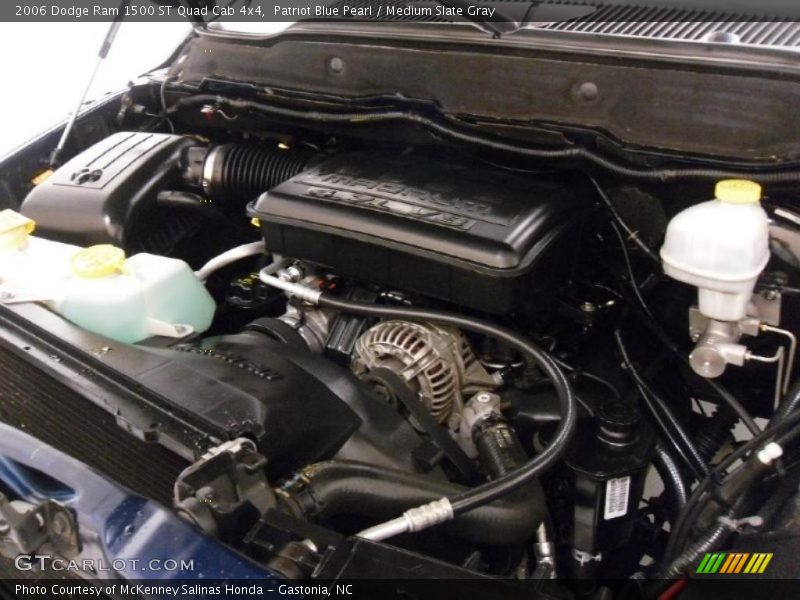 Patriot Blue Pearl / Medium Slate Gray 2006 Dodge Ram 1500 ST Quad Cab 4x4