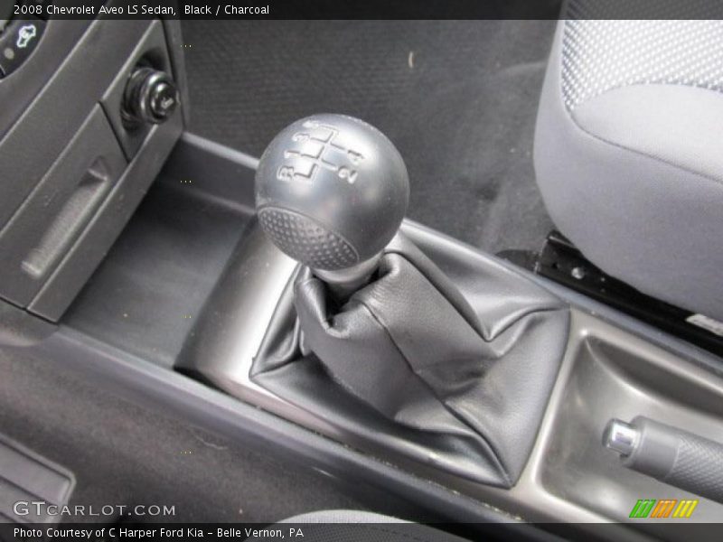 Black / Charcoal 2008 Chevrolet Aveo LS Sedan