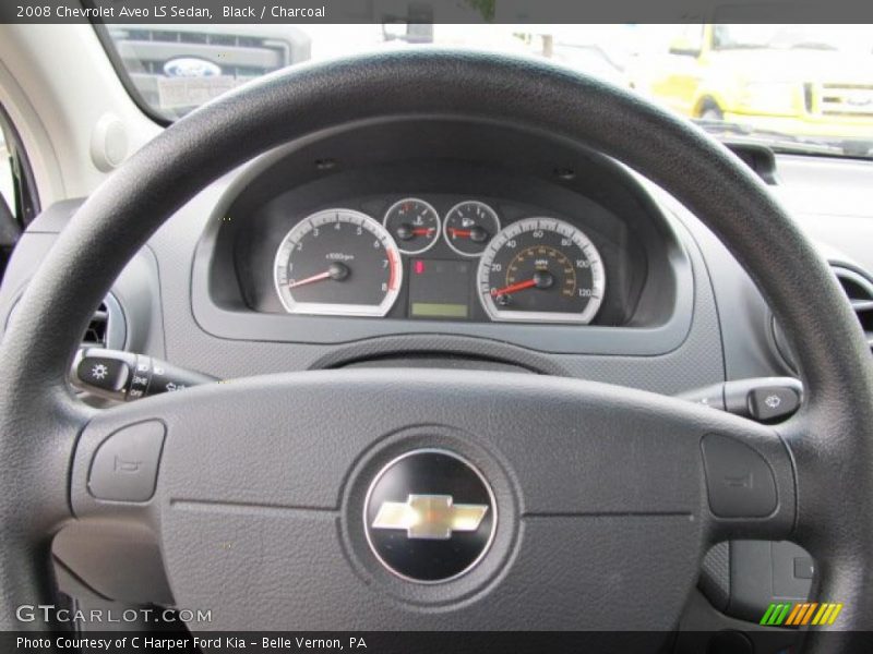 Black / Charcoal 2008 Chevrolet Aveo LS Sedan