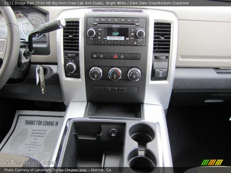 Controls of 2011 Ram 3500 HD Big Horn Crew Cab 4x4 Dually