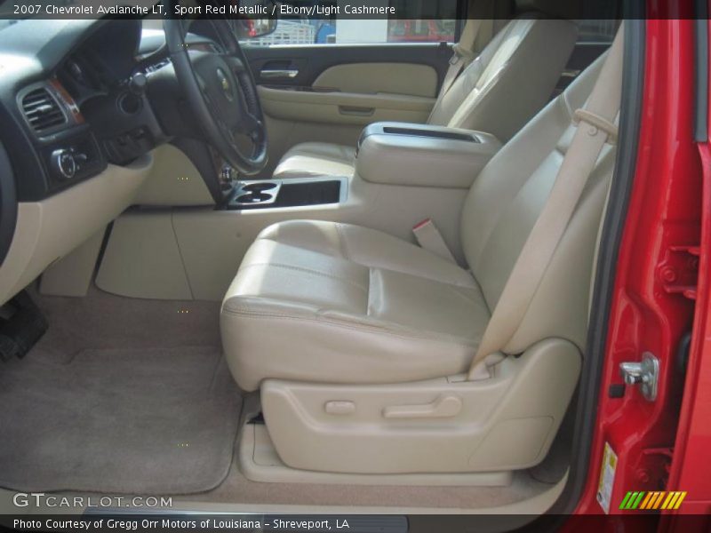 Sport Red Metallic / Ebony/Light Cashmere 2007 Chevrolet Avalanche LT