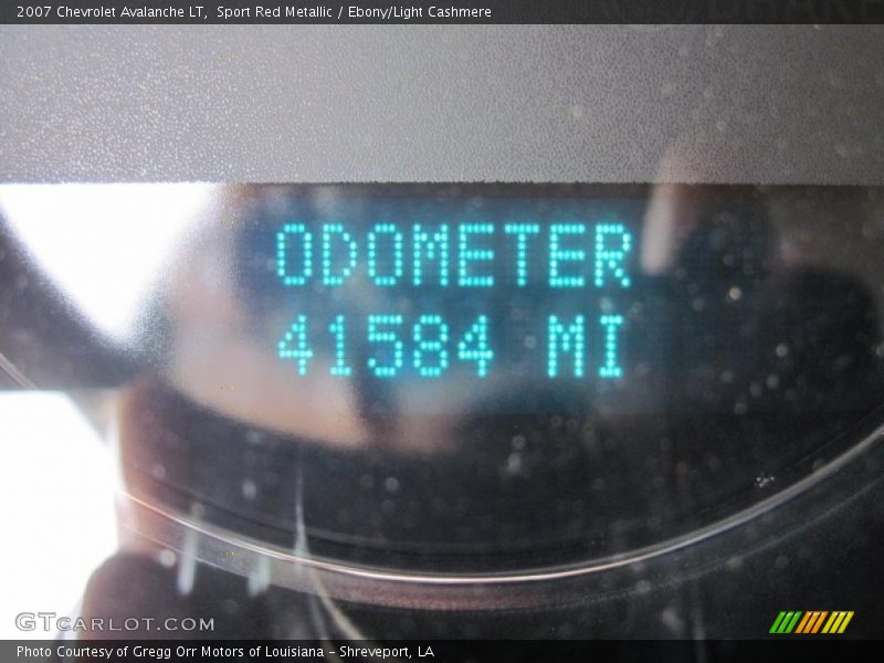 Sport Red Metallic / Ebony/Light Cashmere 2007 Chevrolet Avalanche LT