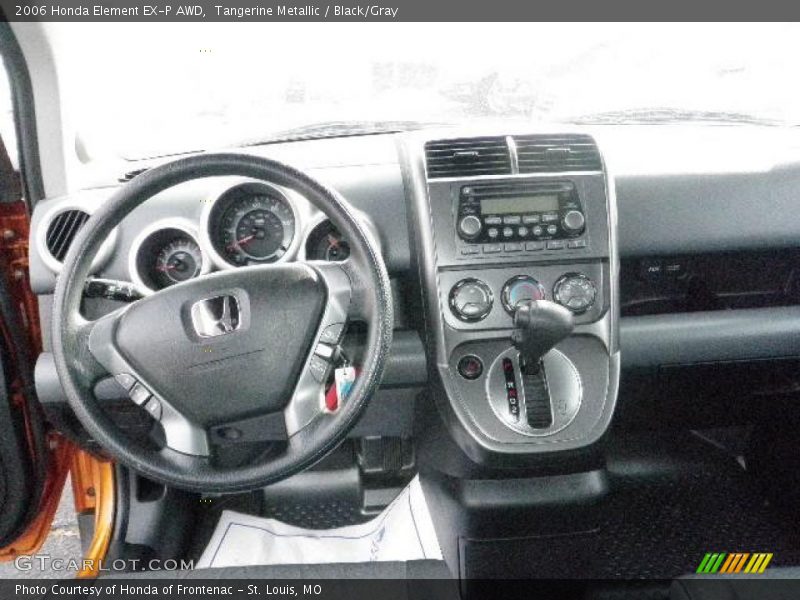 Tangerine Metallic / Black/Gray 2006 Honda Element EX-P AWD