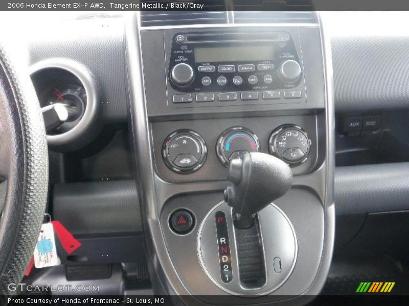 Tangerine Metallic / Black/Gray 2006 Honda Element EX-P AWD