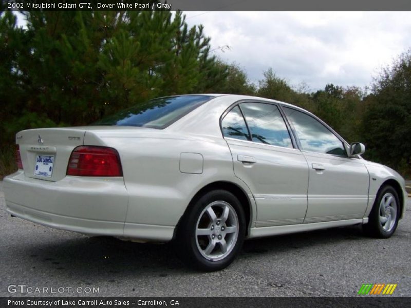 Dover White Pearl / Gray 2002 Mitsubishi Galant GTZ