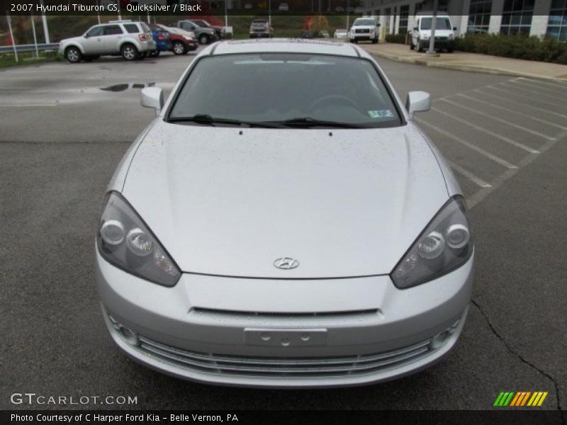 Quicksilver / Black 2007 Hyundai Tiburon GS