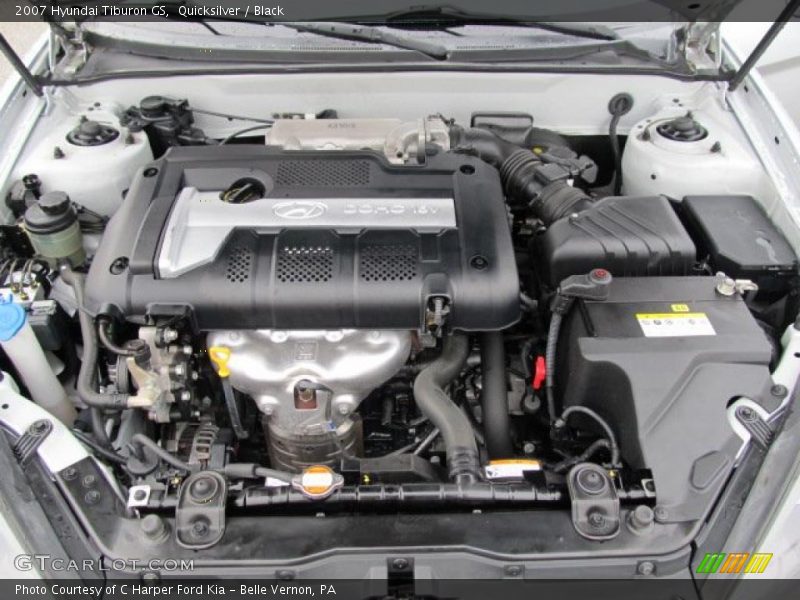  2007 Tiburon GS Engine - 2.0 Liter DOHC 16V VVT 4 Cylinder