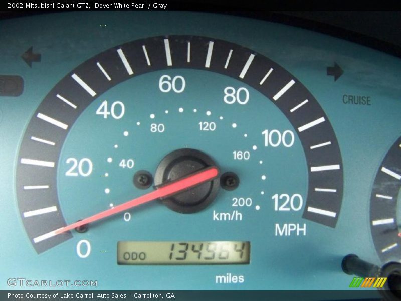 Dover White Pearl / Gray 2002 Mitsubishi Galant GTZ