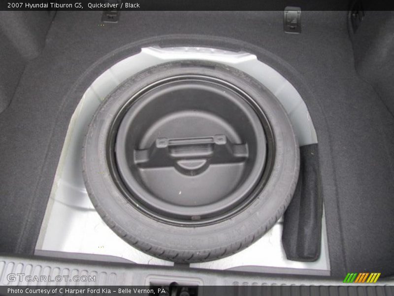 Quicksilver / Black 2007 Hyundai Tiburon GS