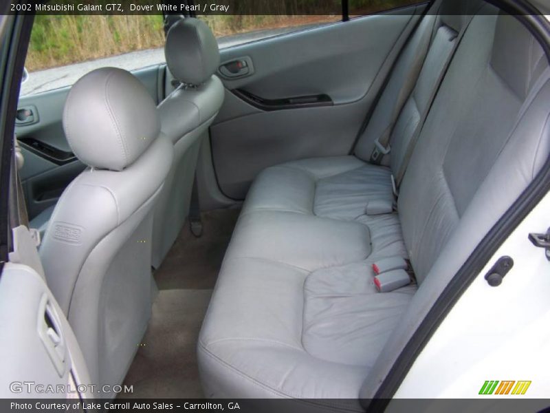 Dover White Pearl / Gray 2002 Mitsubishi Galant GTZ