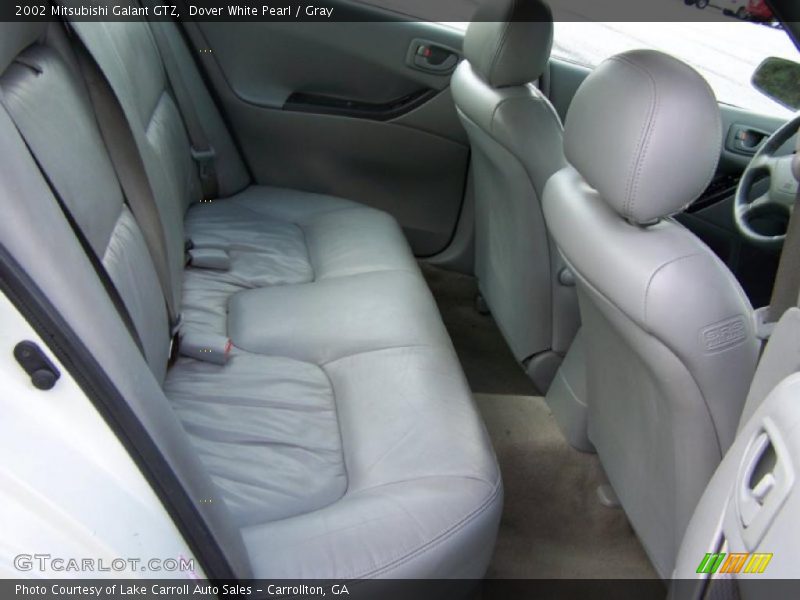 Dover White Pearl / Gray 2002 Mitsubishi Galant GTZ
