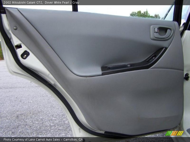 Dover White Pearl / Gray 2002 Mitsubishi Galant GTZ