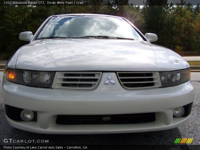 Dover White Pearl / Gray 2002 Mitsubishi Galant GTZ