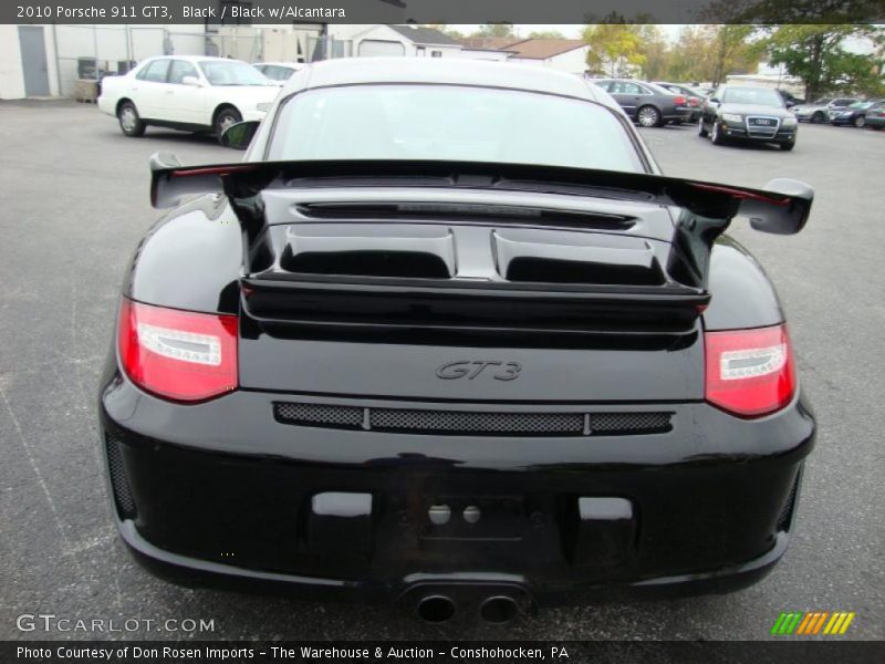 Black / Black w/Alcantara 2010 Porsche 911 GT3