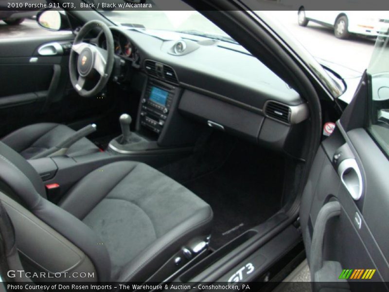Black / Black w/Alcantara 2010 Porsche 911 GT3