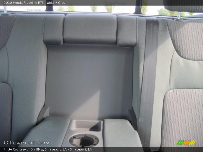 White / Gray 2010 Honda Ridgeline RTS