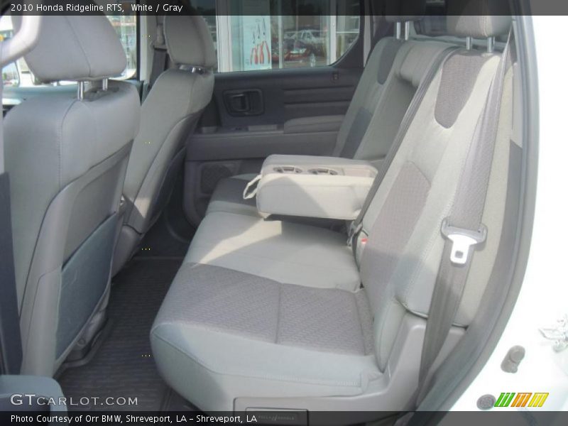 White / Gray 2010 Honda Ridgeline RTS