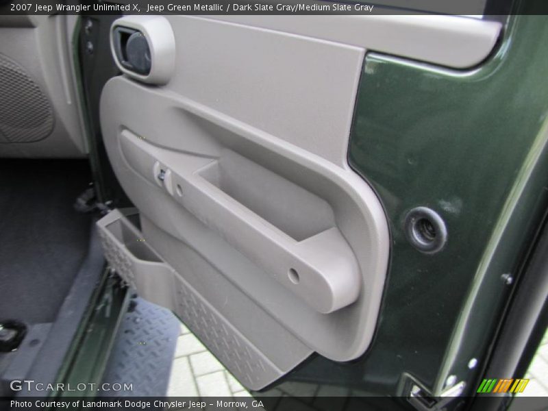 Jeep Green Metallic / Dark Slate Gray/Medium Slate Gray 2007 Jeep Wrangler Unlimited X