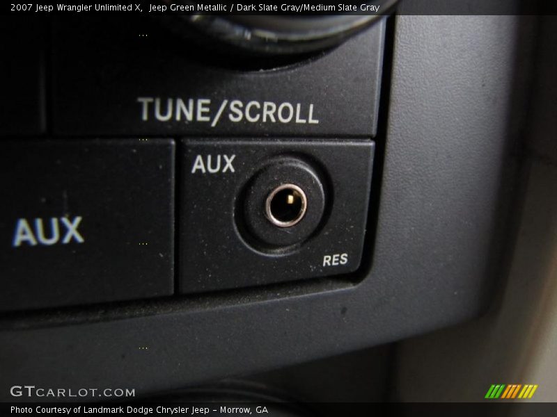 Jeep Green Metallic / Dark Slate Gray/Medium Slate Gray 2007 Jeep Wrangler Unlimited X
