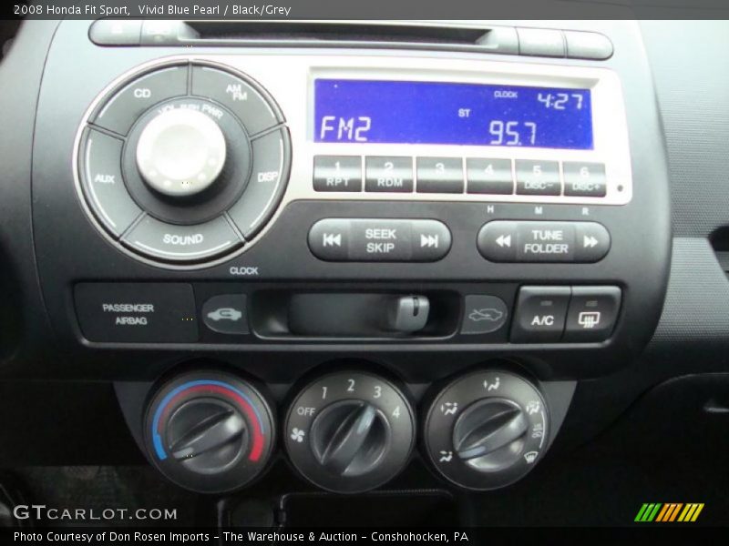 Controls of 2008 Fit Sport