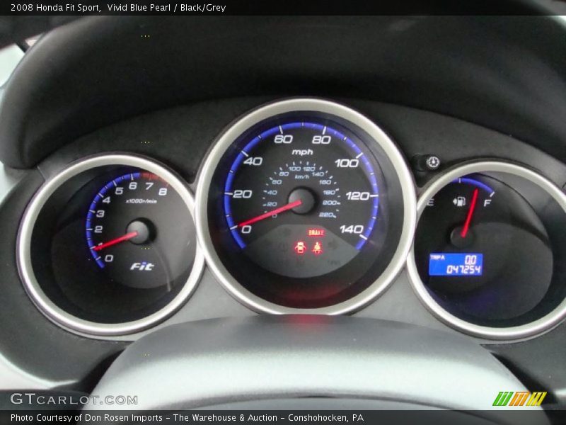  2008 Fit Sport Sport Gauges