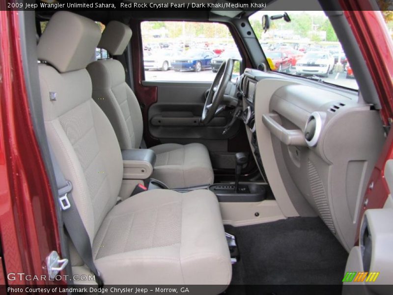 2009 Wrangler Unlimited Sahara Dark Khaki/Medium Khaki Interior