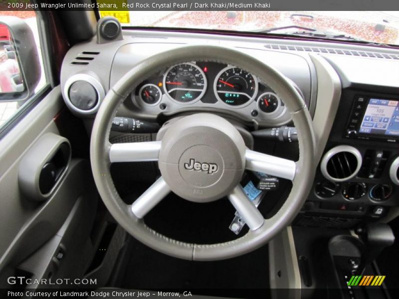  2009 Wrangler Unlimited Sahara Steering Wheel