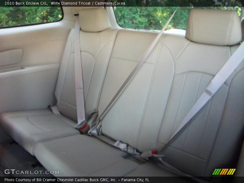 White Diamond Tricoat / Cashmere/Cocoa 2010 Buick Enclave CXL