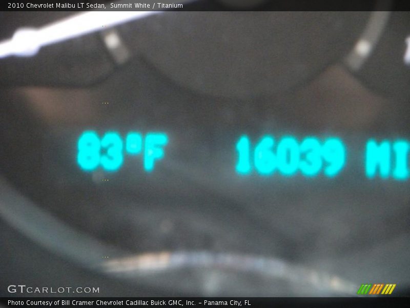 Summit White / Titanium 2010 Chevrolet Malibu LT Sedan