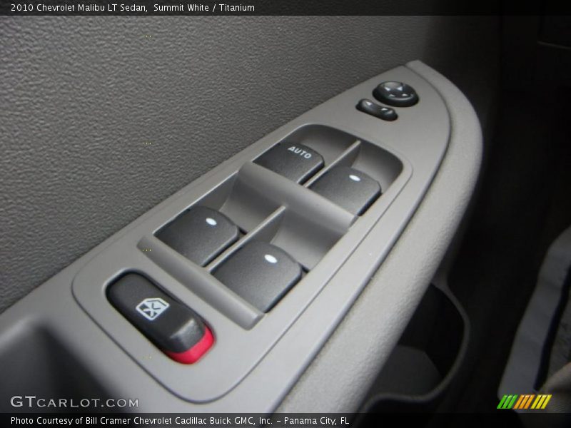 Summit White / Titanium 2010 Chevrolet Malibu LT Sedan