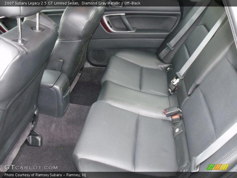  2007 Legacy 2.5 GT Limited Sedan Off-Black Interior