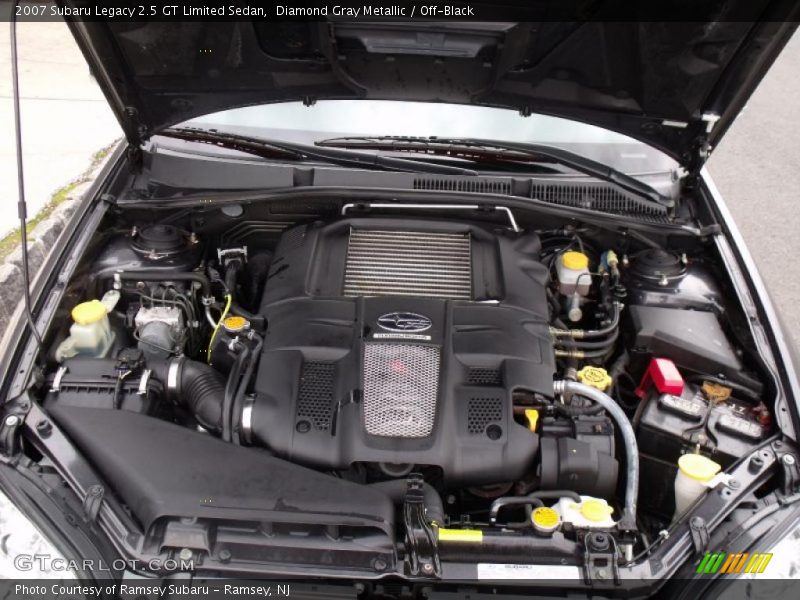 Diamond Gray Metallic / Off-Black 2007 Subaru Legacy 2.5 GT Limited Sedan