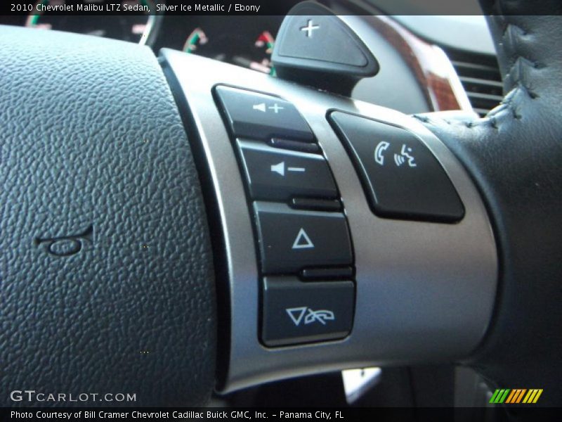 Silver Ice Metallic / Ebony 2010 Chevrolet Malibu LTZ Sedan