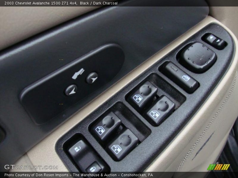 Black / Dark Charcoal 2003 Chevrolet Avalanche 1500 Z71 4x4
