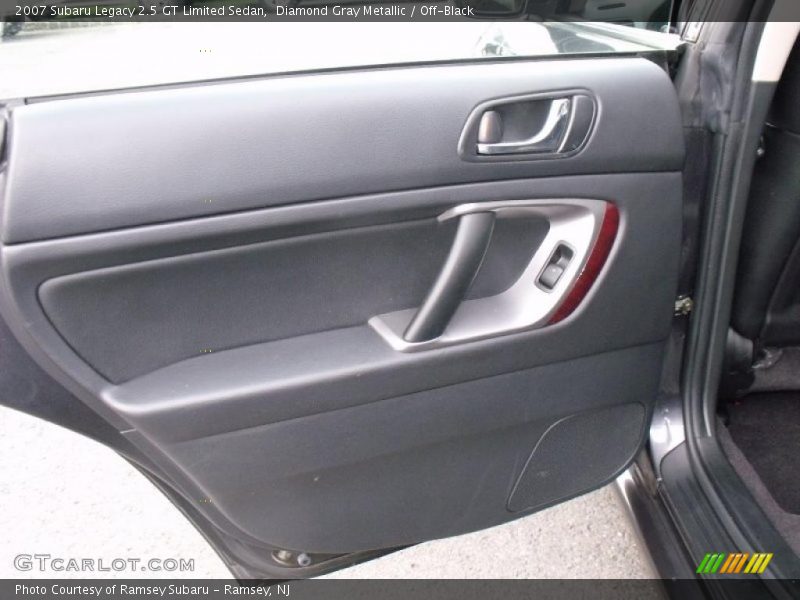 Door Panel of 2007 Legacy 2.5 GT Limited Sedan