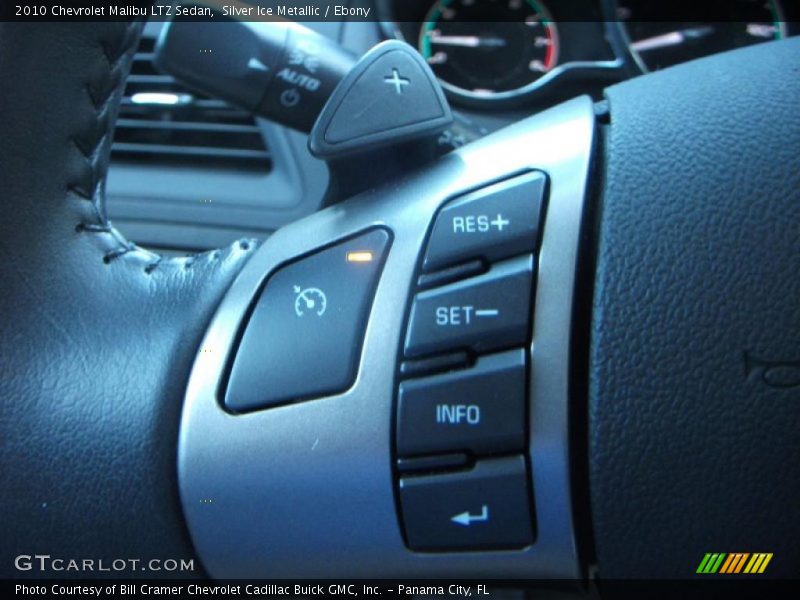 Silver Ice Metallic / Ebony 2010 Chevrolet Malibu LTZ Sedan