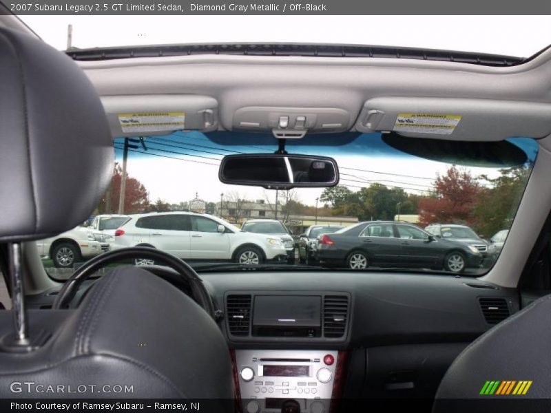 Diamond Gray Metallic / Off-Black 2007 Subaru Legacy 2.5 GT Limited Sedan