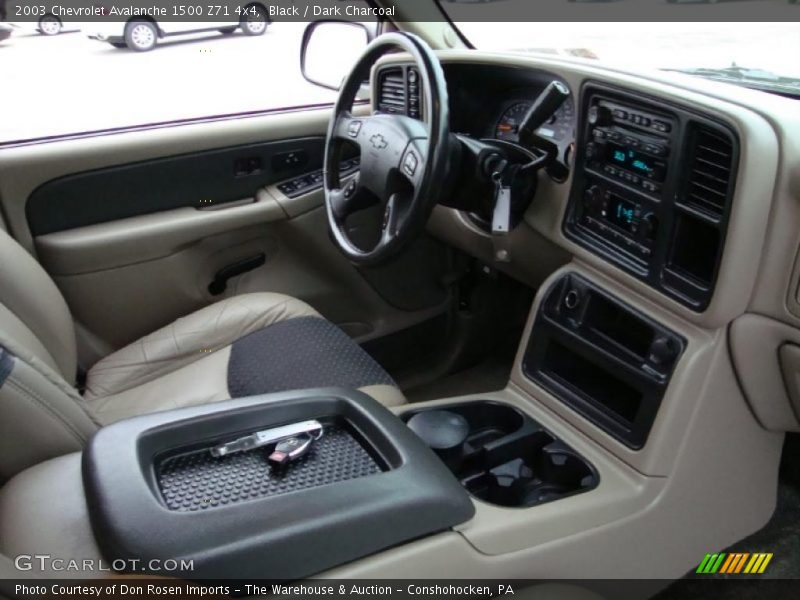 Black / Dark Charcoal 2003 Chevrolet Avalanche 1500 Z71 4x4