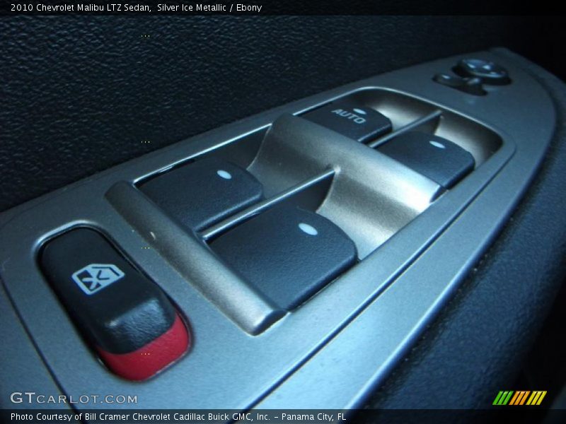 Controls of 2010 Malibu LTZ Sedan