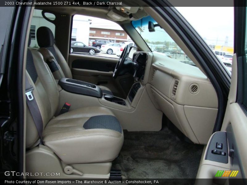 Black / Dark Charcoal 2003 Chevrolet Avalanche 1500 Z71 4x4