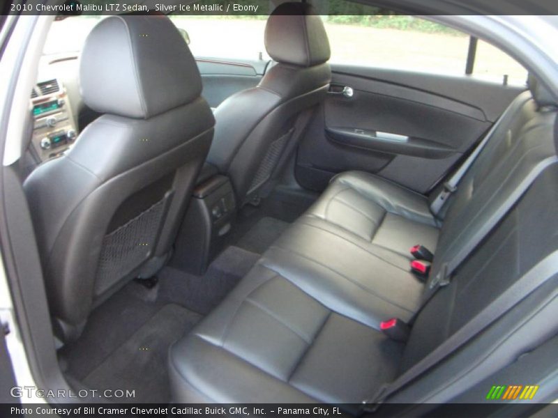 2010 Malibu LTZ Sedan Ebony Interior