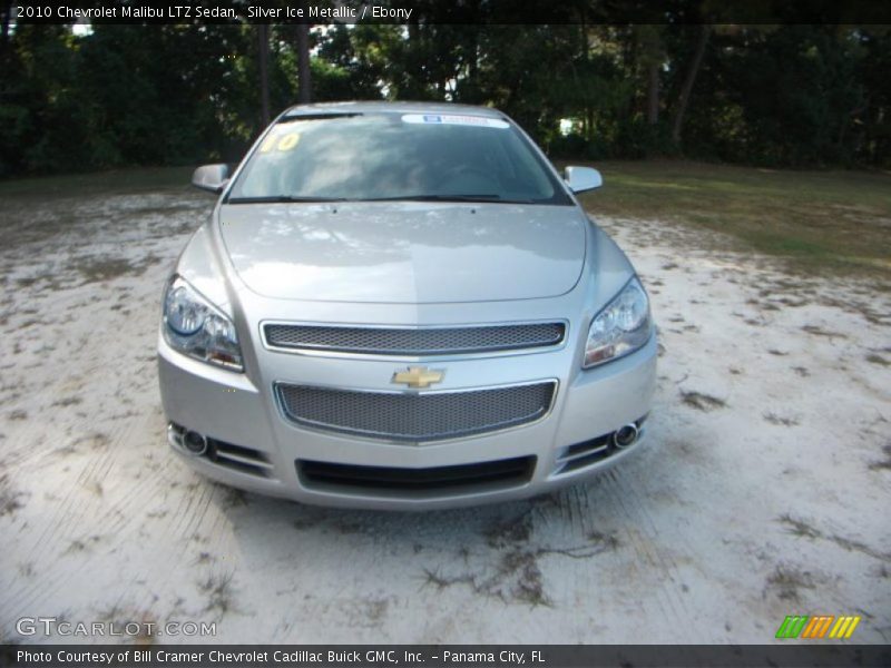Silver Ice Metallic / Ebony 2010 Chevrolet Malibu LTZ Sedan