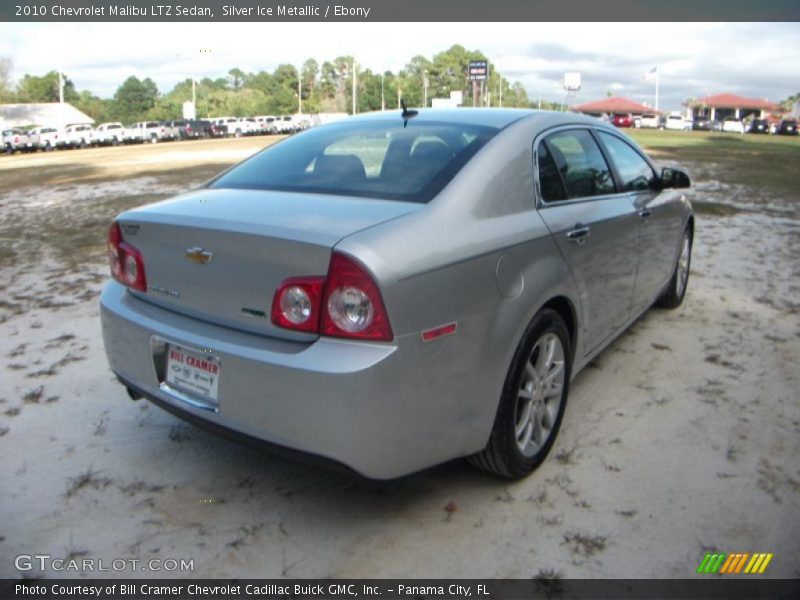 Silver Ice Metallic / Ebony 2010 Chevrolet Malibu LTZ Sedan